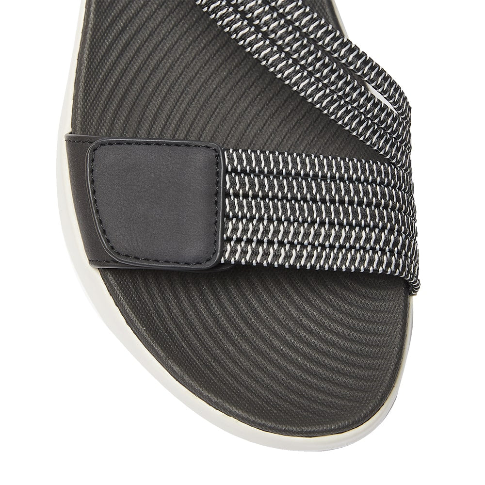 Neon Sandal in Black Multi