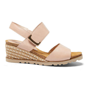 Easy Steps Terrace Espadrille in Blush Leather