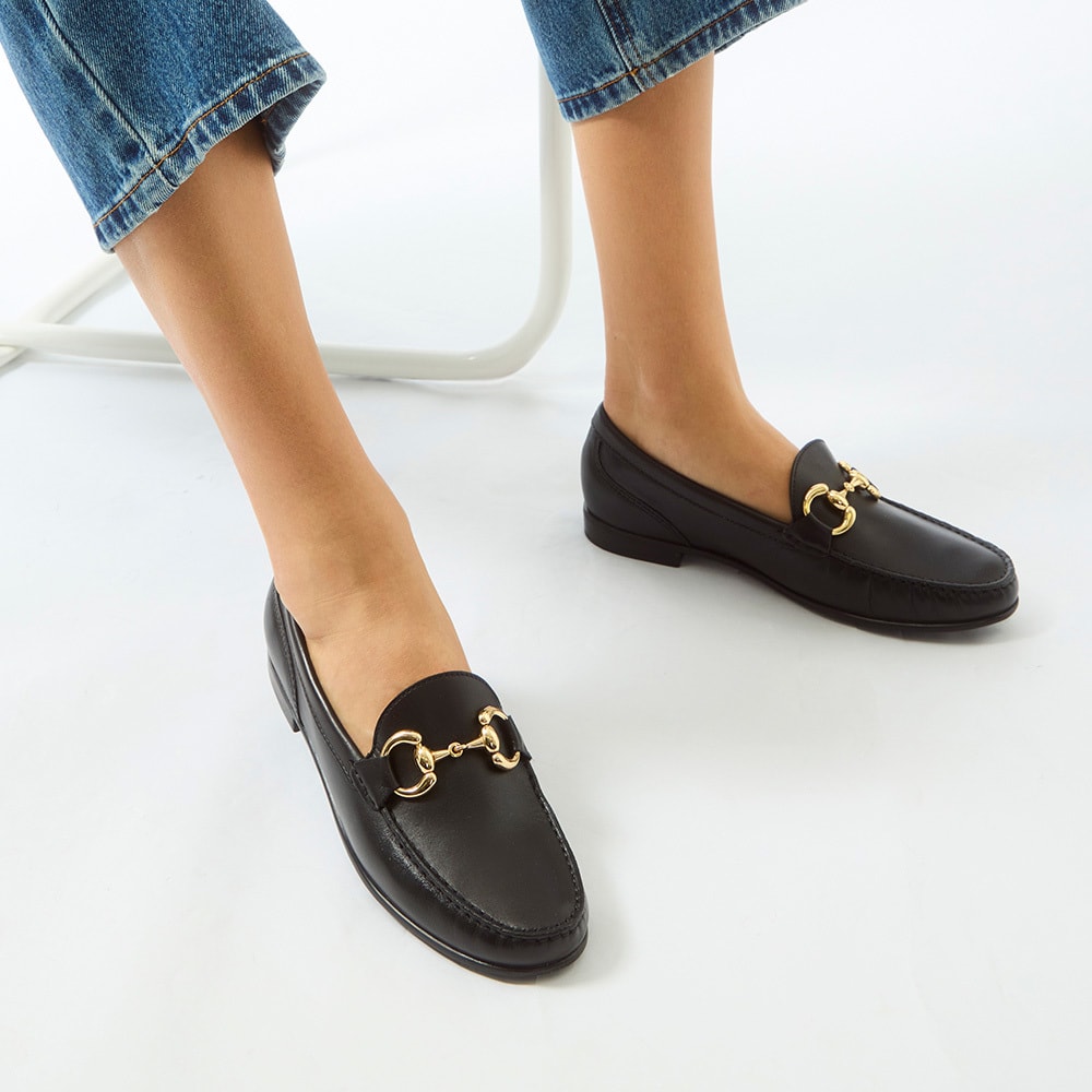 Tuscany Loafer in Black Leather
