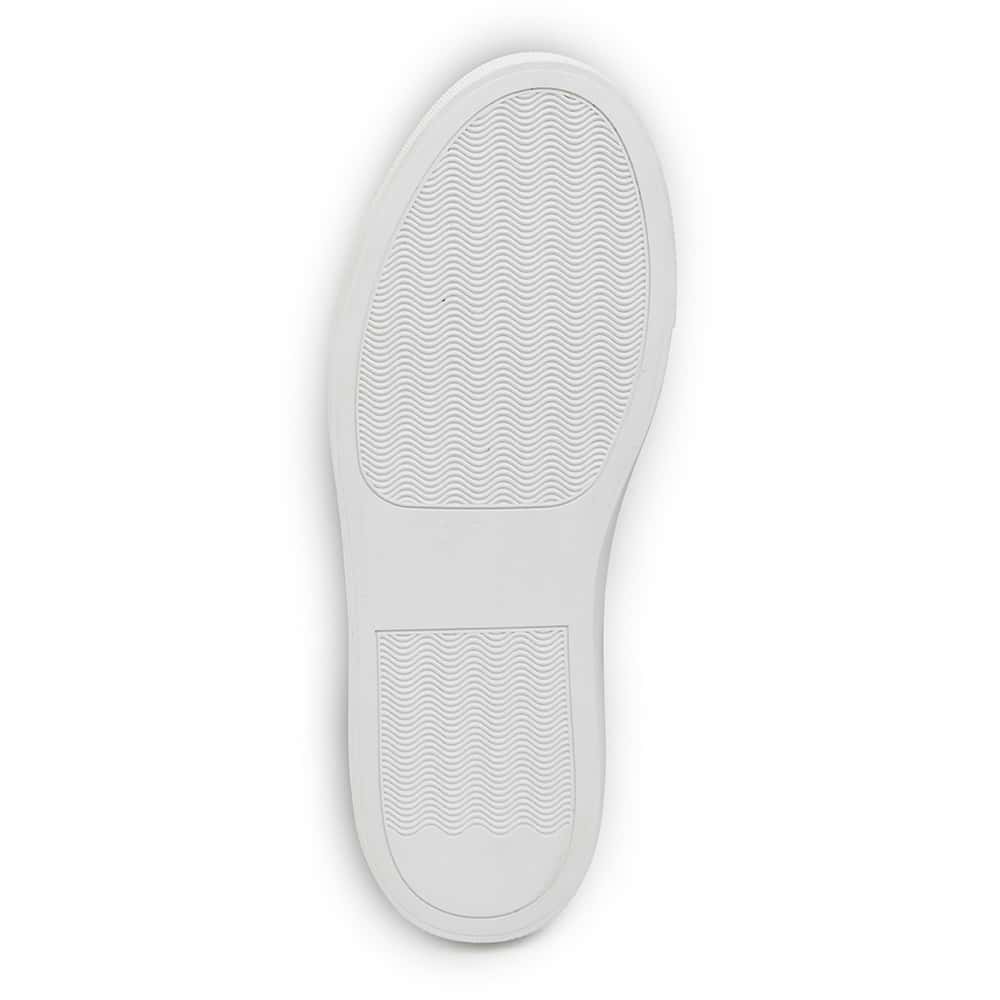 Rialto Sneaker in White Leather