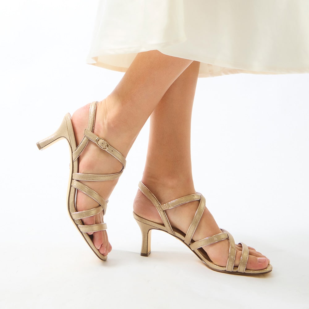 Genaya Heel in Taupe