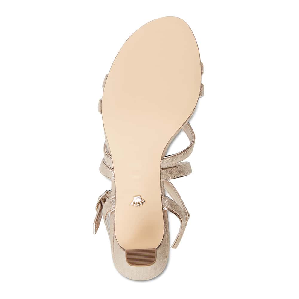 Genaya Heel in Taupe