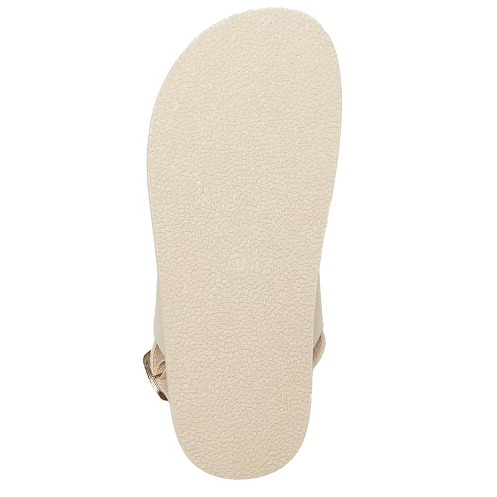 Fabian Sandal in Nude Smooth