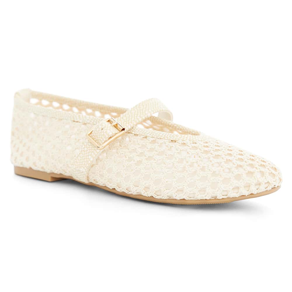 Renn Flat in Ivory Mesh