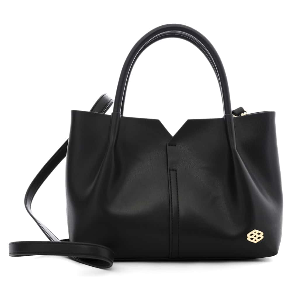 Venus Bag in Black Smooth