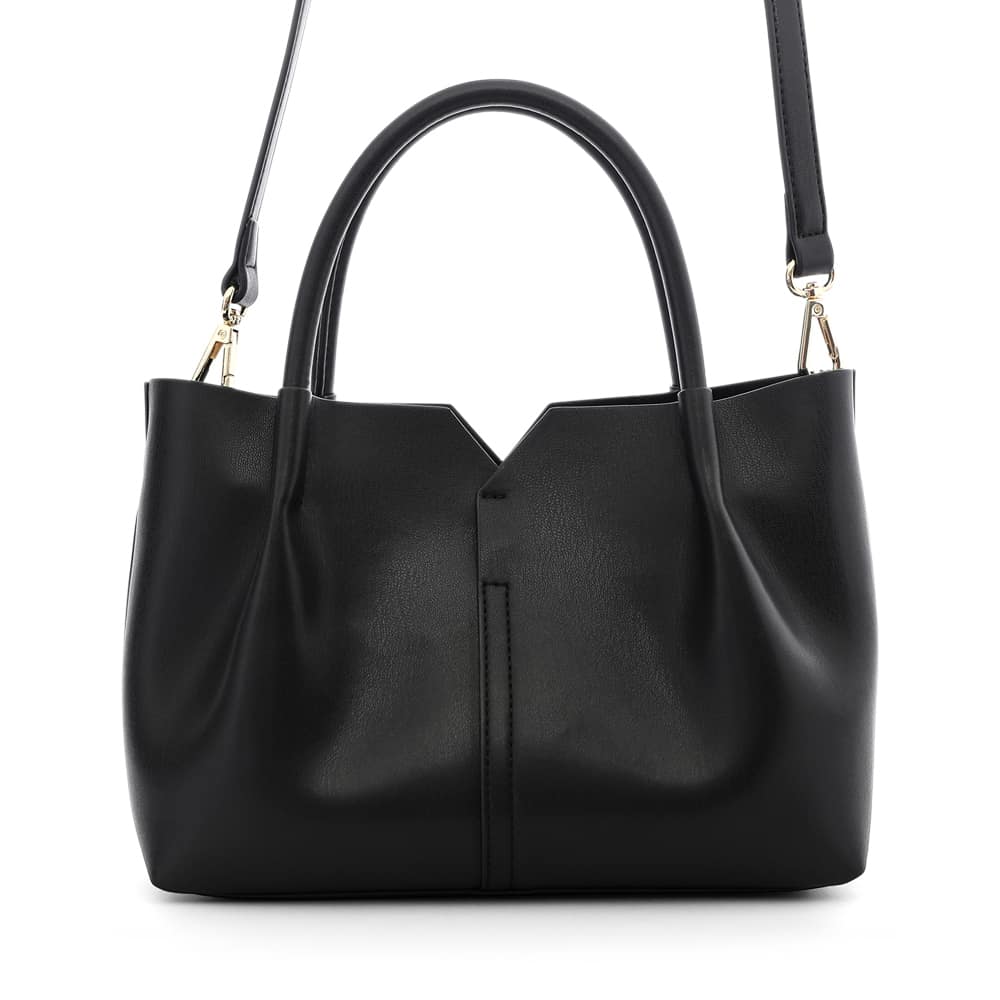 Venus Bag in Black Smooth