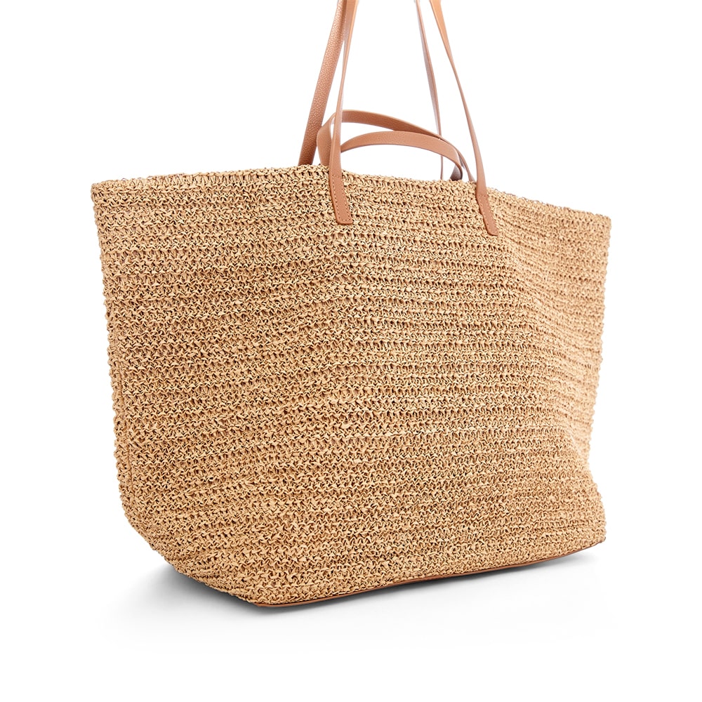 Maple Bag in Tan/raffia