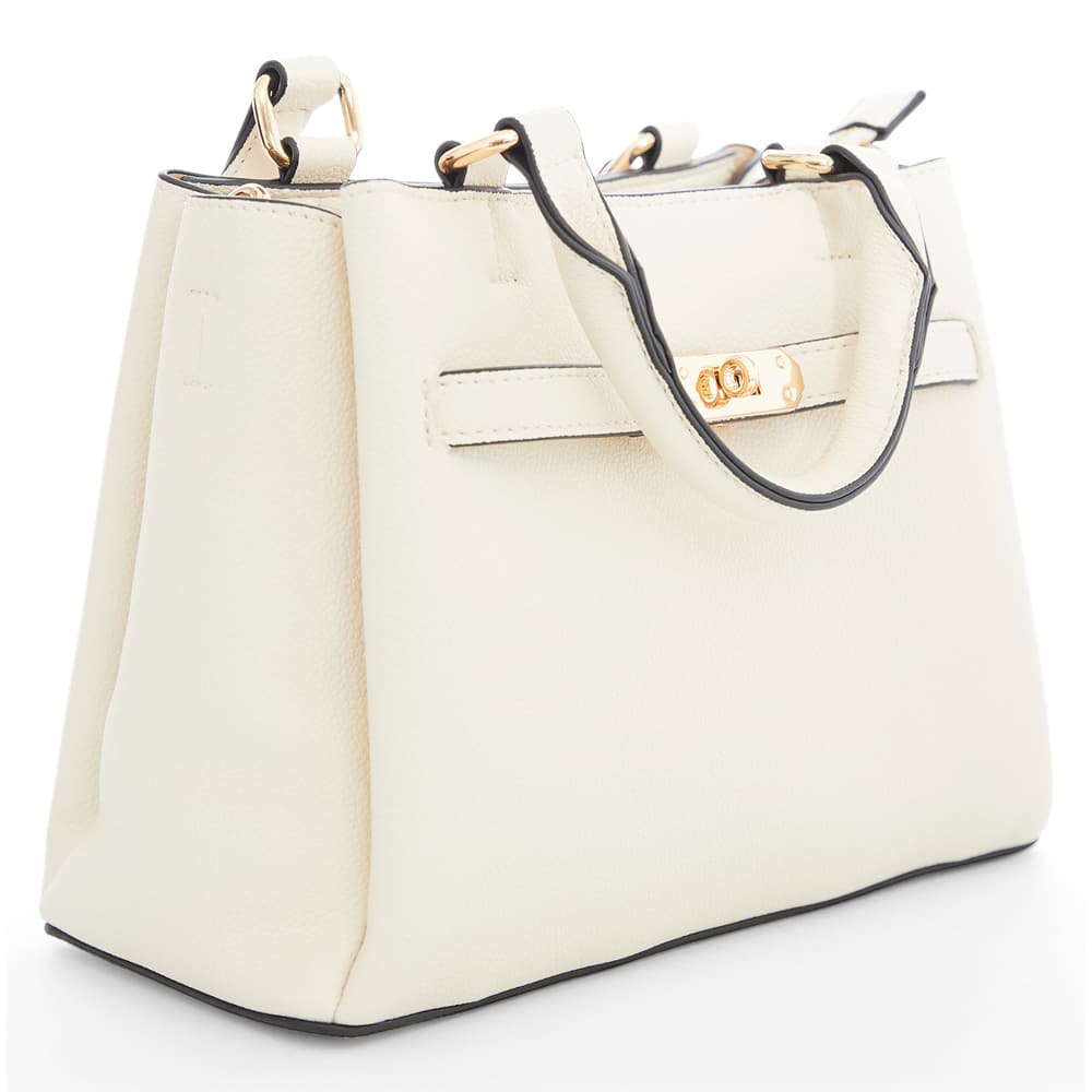 Mariah Backpack in Bone Pebble