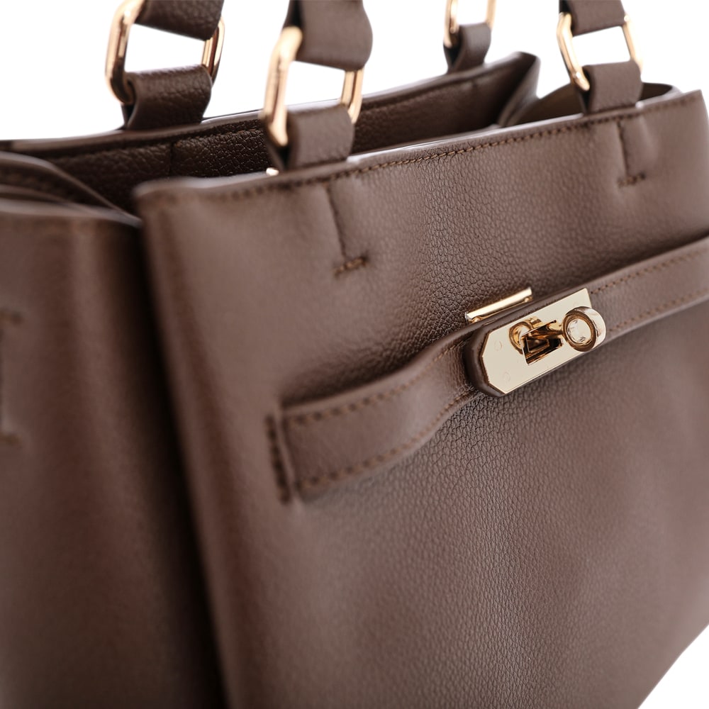 Mariah Backpack in Chocolate Pebble