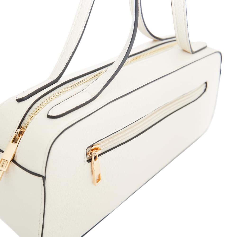 Minnie Bag in Ivory Pebble
