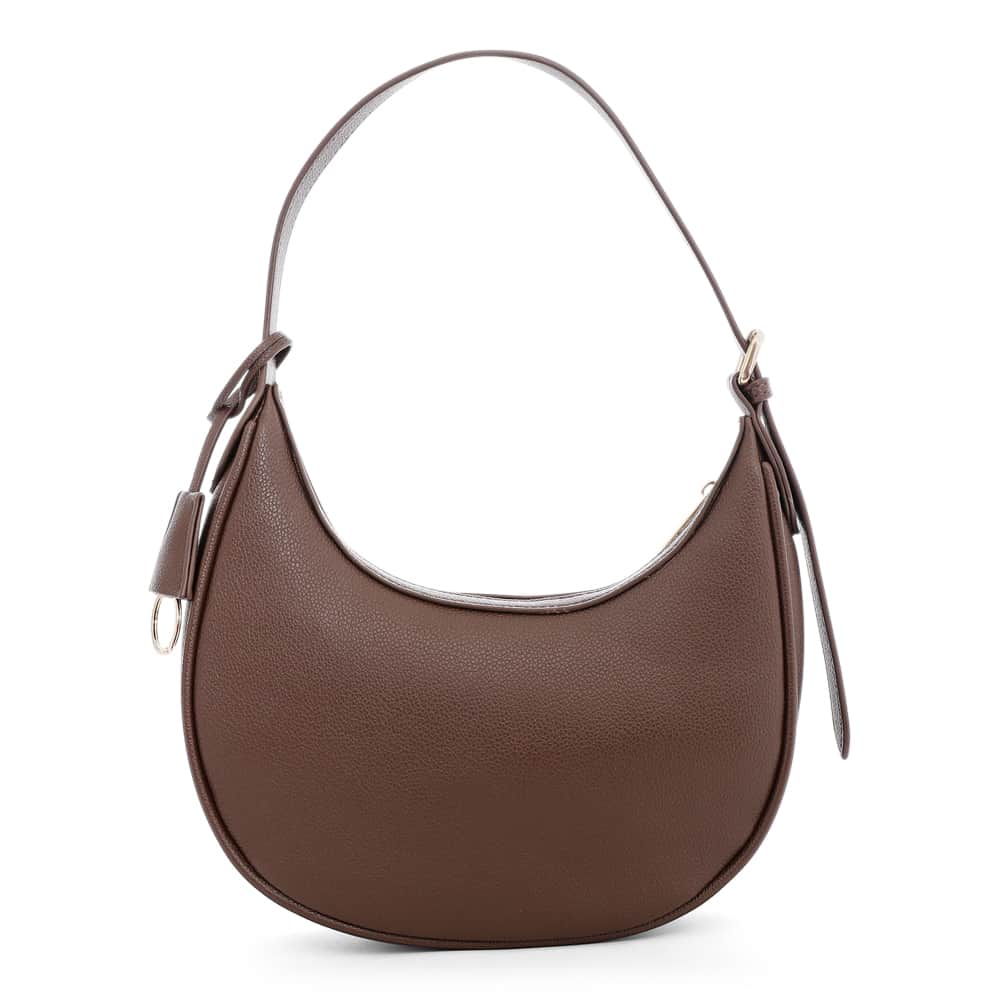 Monroe Bag in Chocolate/raffia
