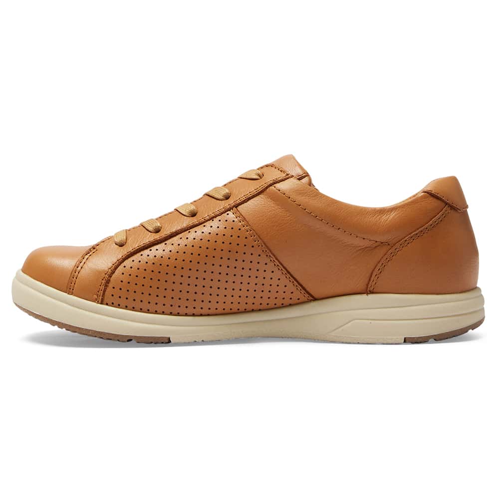 Normandy Sneaker in Tan Leather