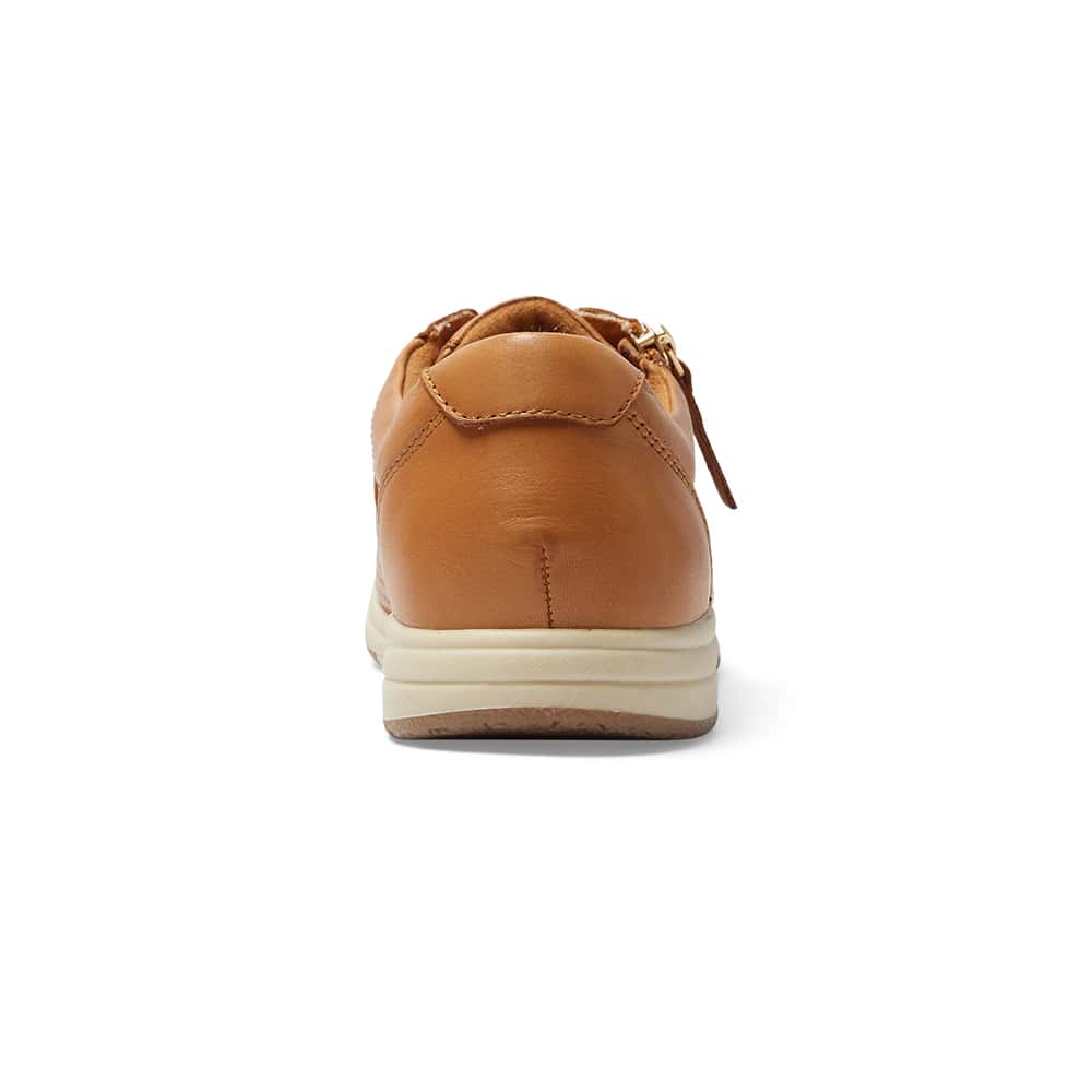 Normandy Sneaker in Tan Leather
