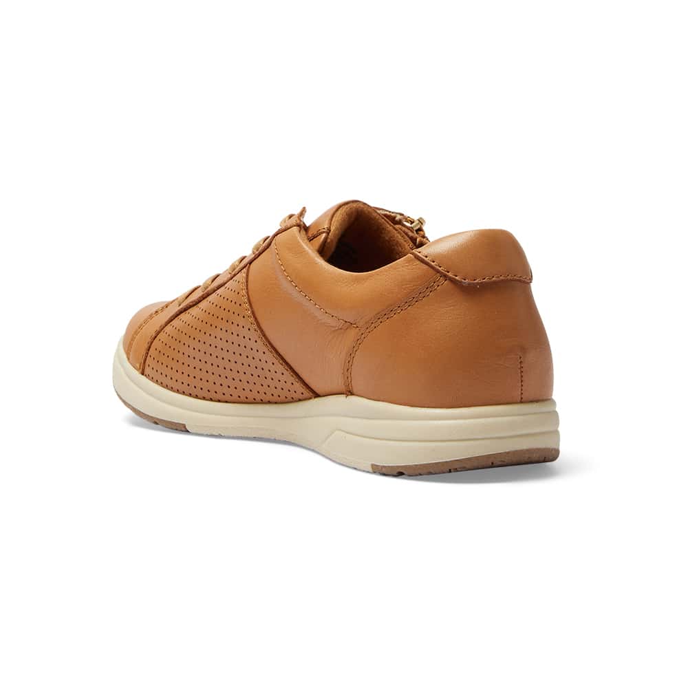 Normandy Sneaker in Tan Leather