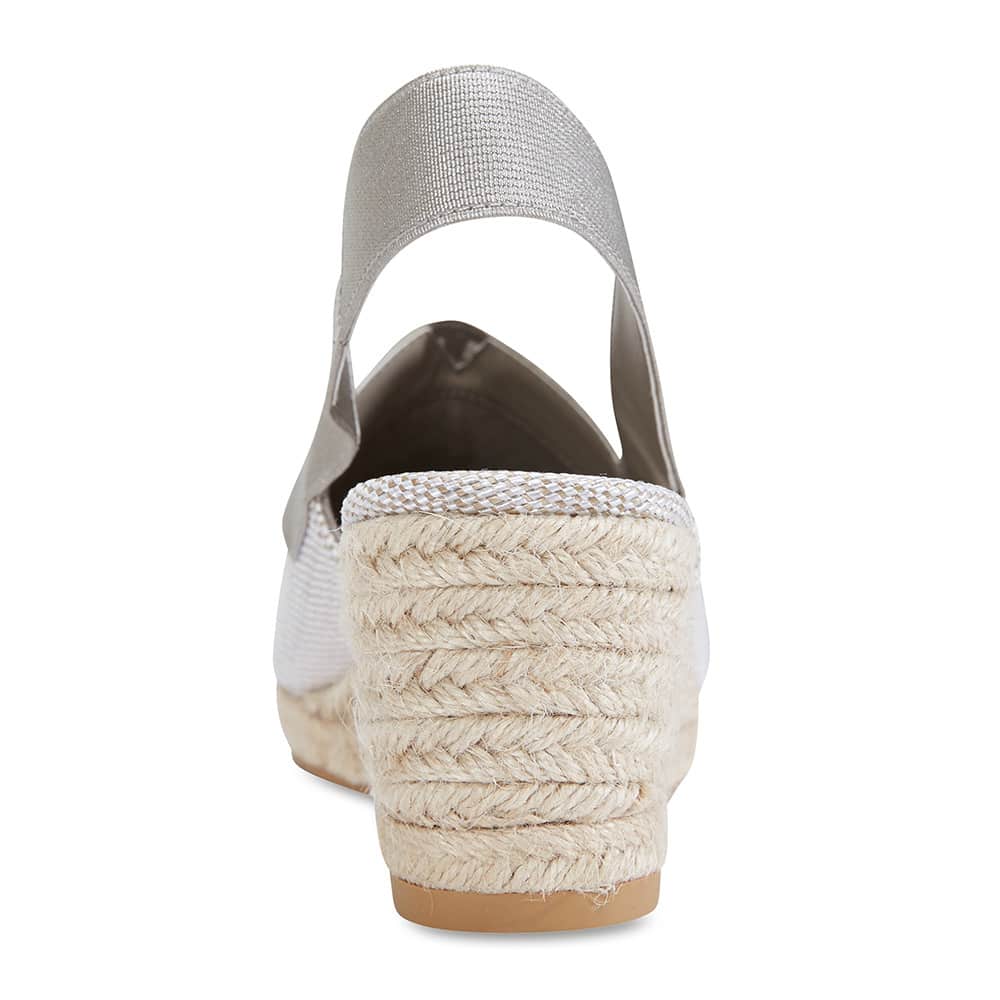 Evelyne Espadrille in Neutral Fabric