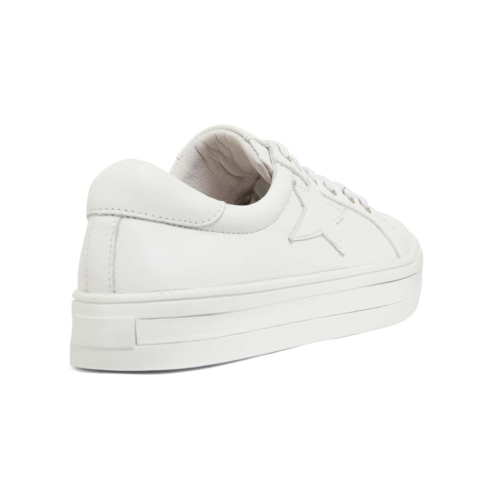 Ultra Sneaker in White Leather