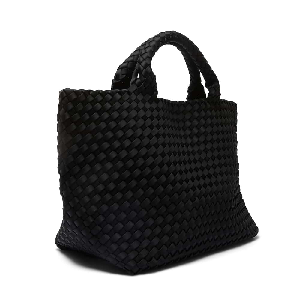 Dream Handbag in Black Weave Fabric
