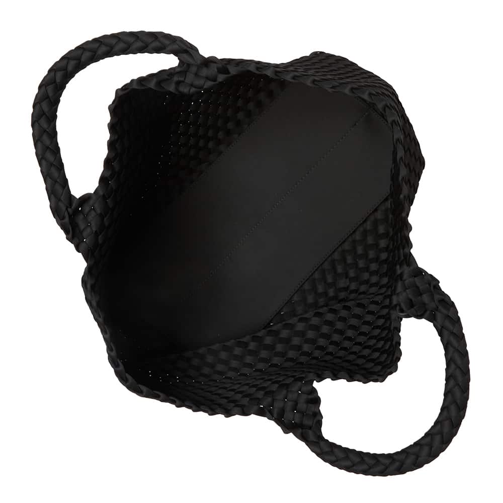 Dream Handbag in Black Weave Fabric