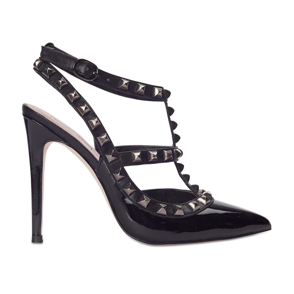 Saint Heel in Black Patent