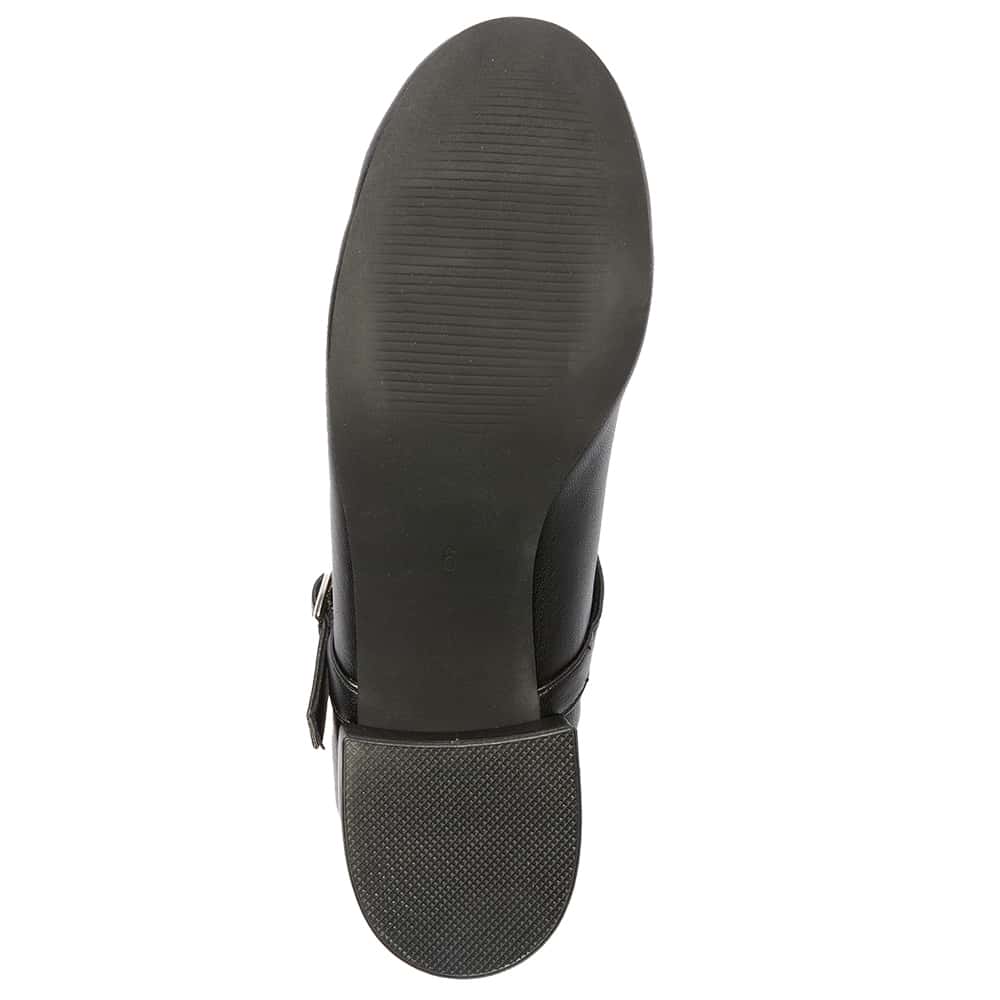Juliet Heel in Black Smooth