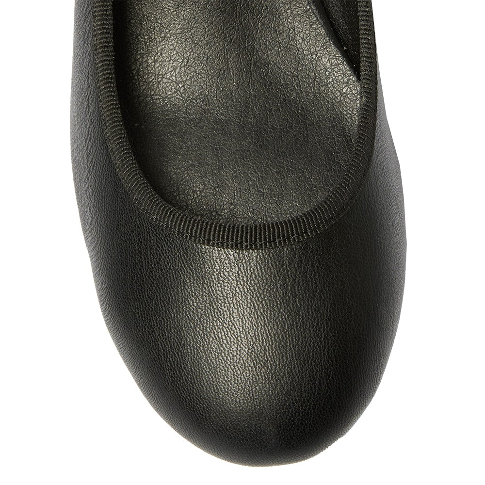 Juliet Heel in Black Smooth