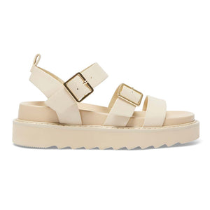 Phoebe Sandal in Nude Smooth