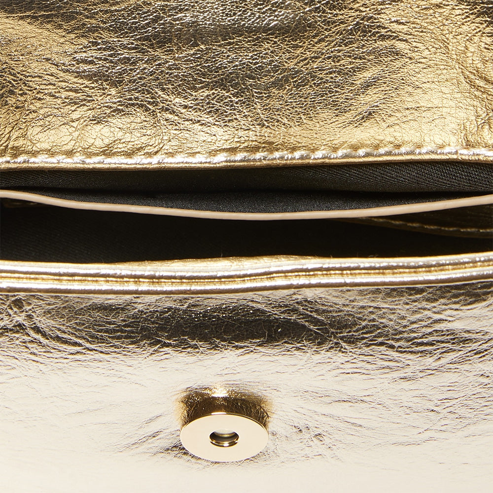 Susan Handbag in Gold Metallic