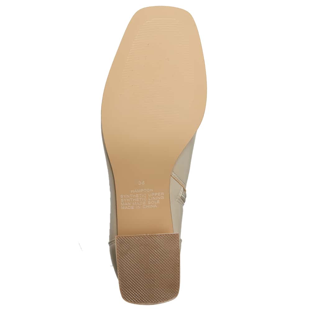 Hampton Boot in Nude Stretch