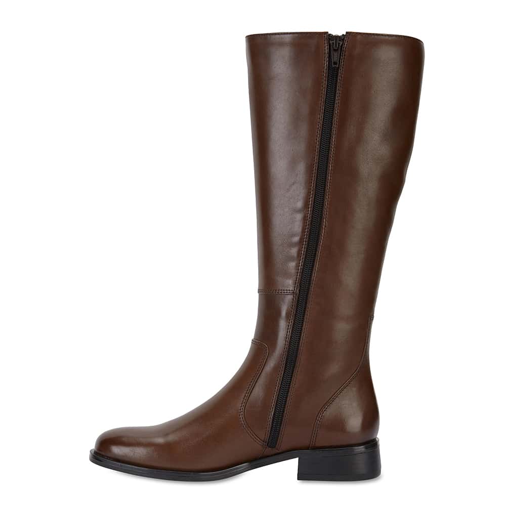 Jerome Boot in Brown Leather Sandler Shoe HQ