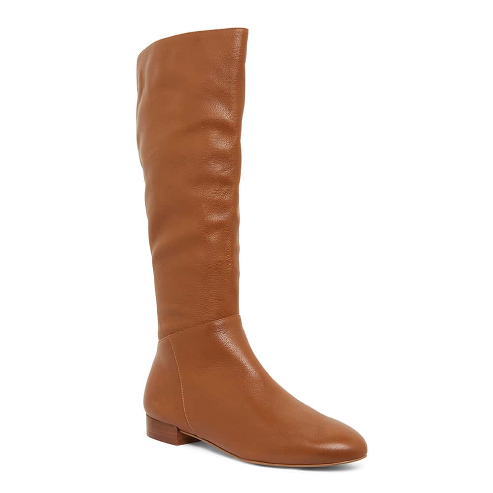 Sandler | Patrick Boot in Mid Brown Leather