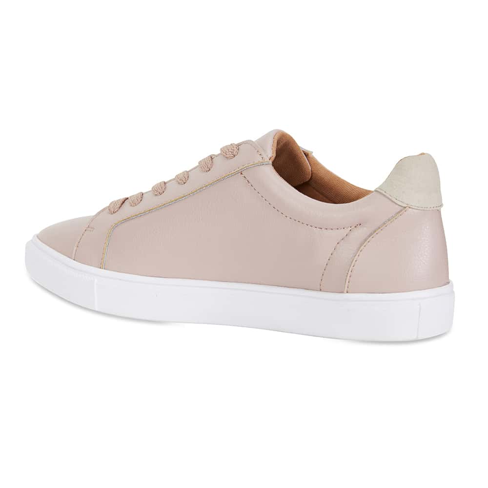 Serena Sneaker in Blush Leather