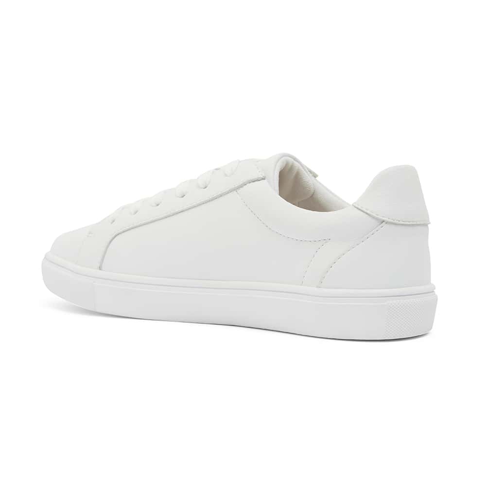 Shazam Sneaker in White Leather