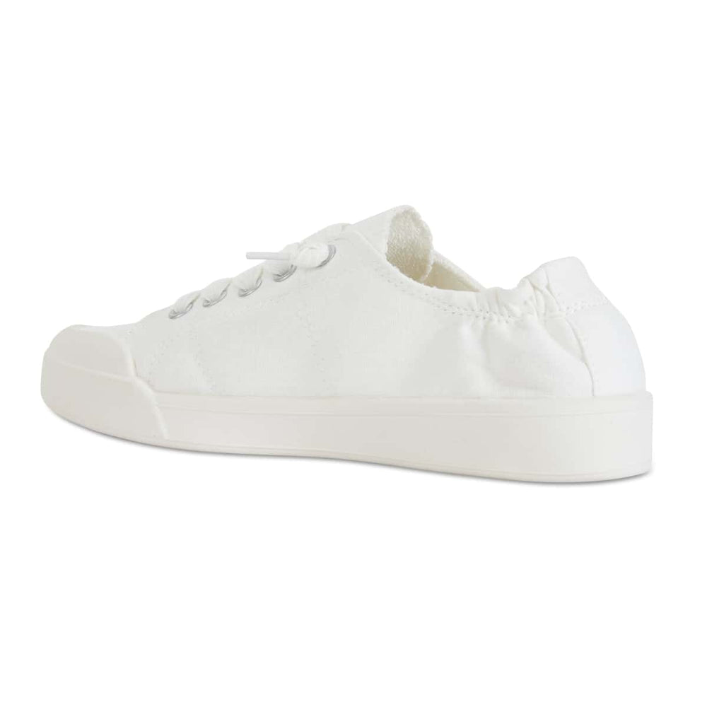 Switch Sneaker in White Canvas