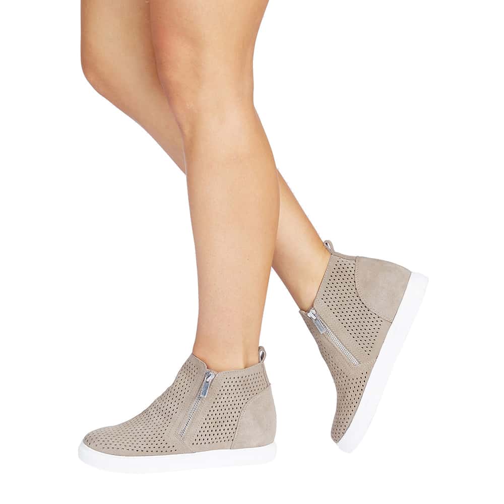 Train Sneaker in Smoke Suede