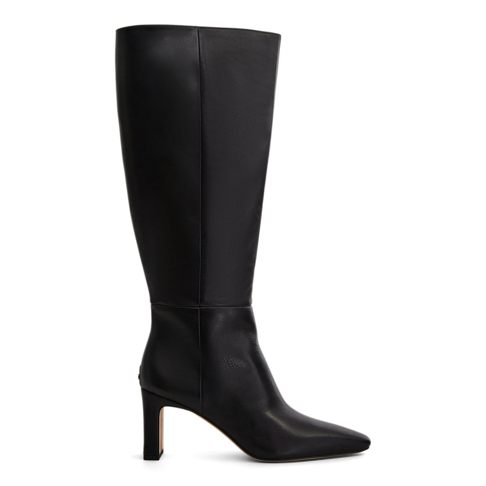 Sylvia Boot in Black Wc Glove Leather