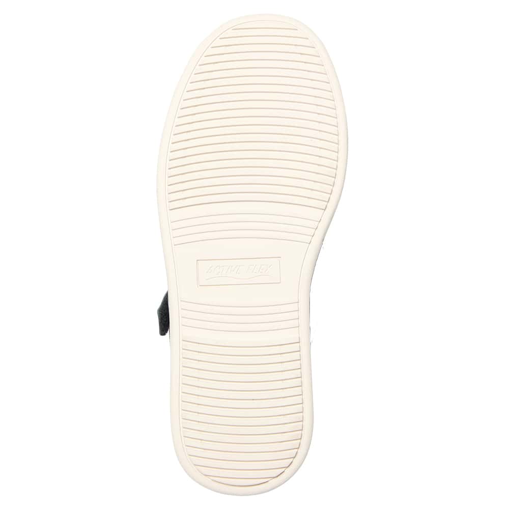Albany Ballet Flat in Black Leather