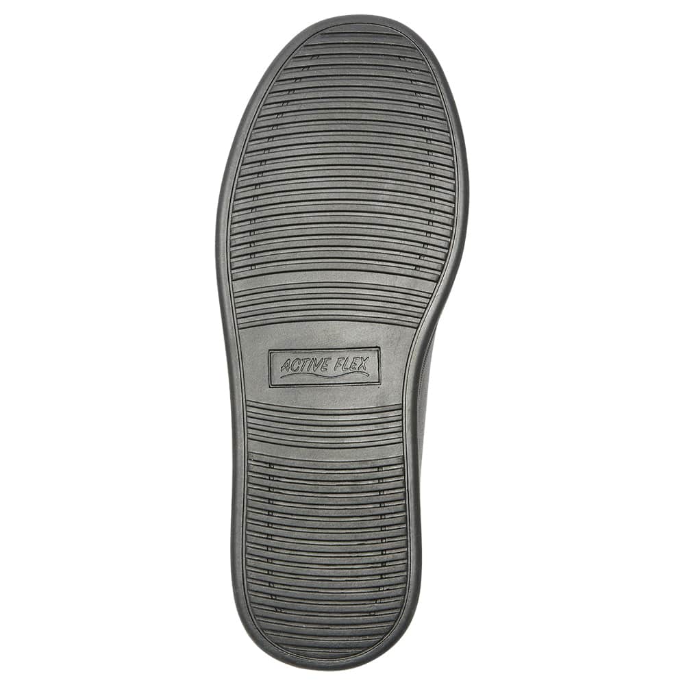 Angus Loafer in Black On Black Leather