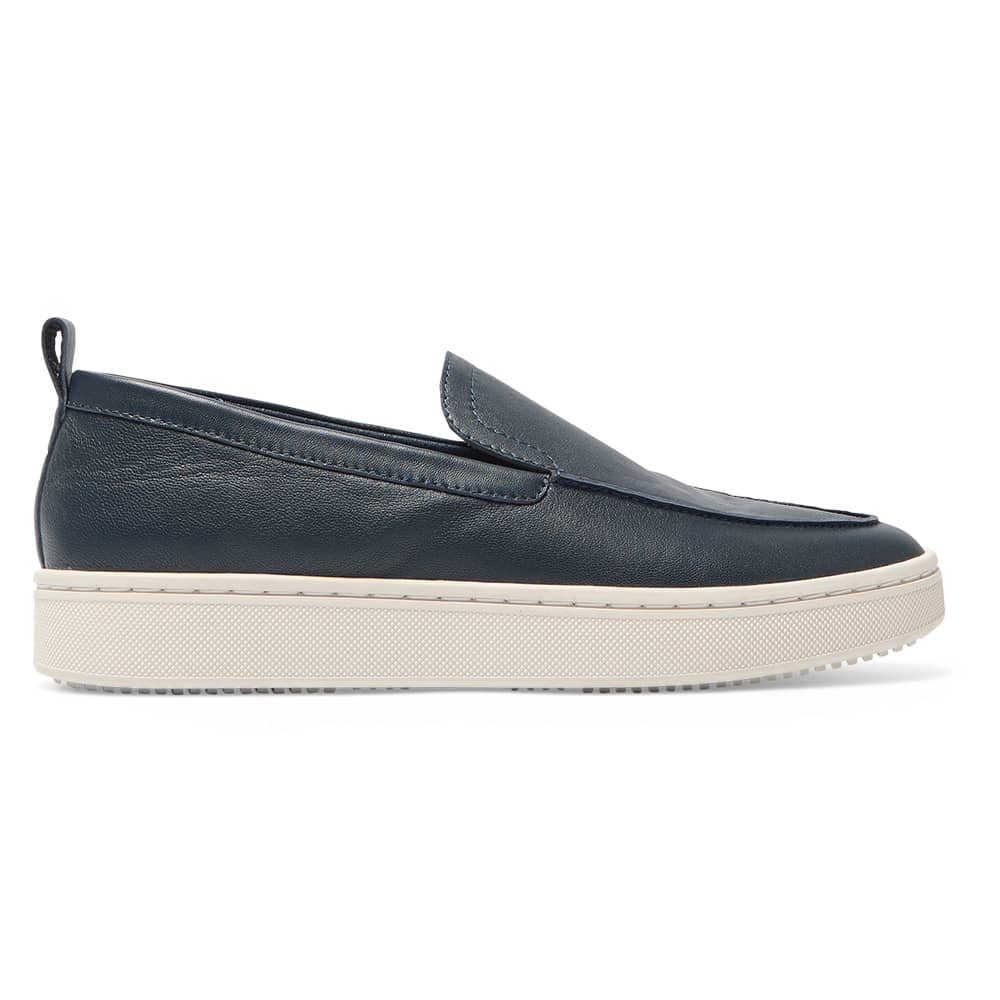 Angus Loafer in Navy Leather
