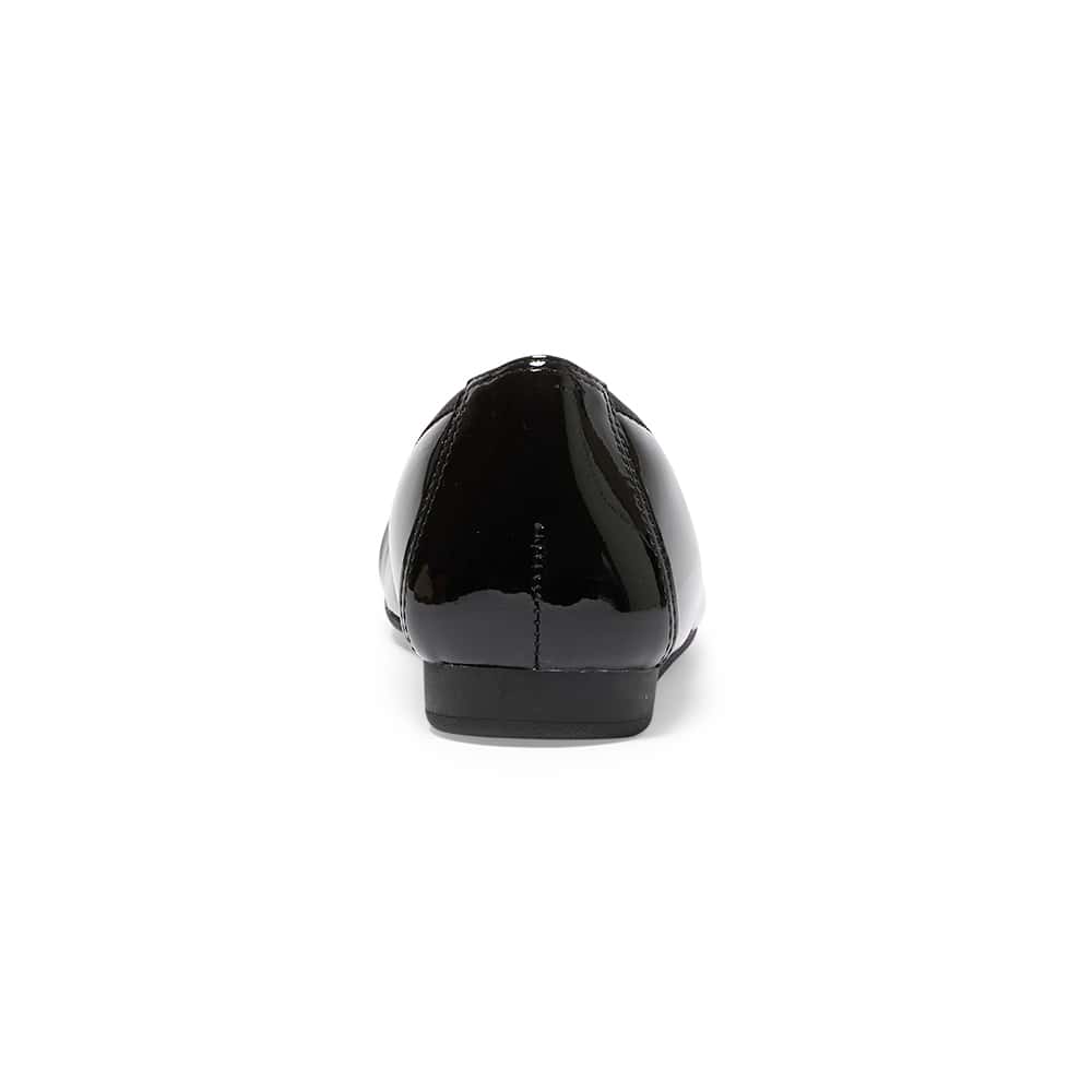 Belamy Ballet Flat in Black Patent