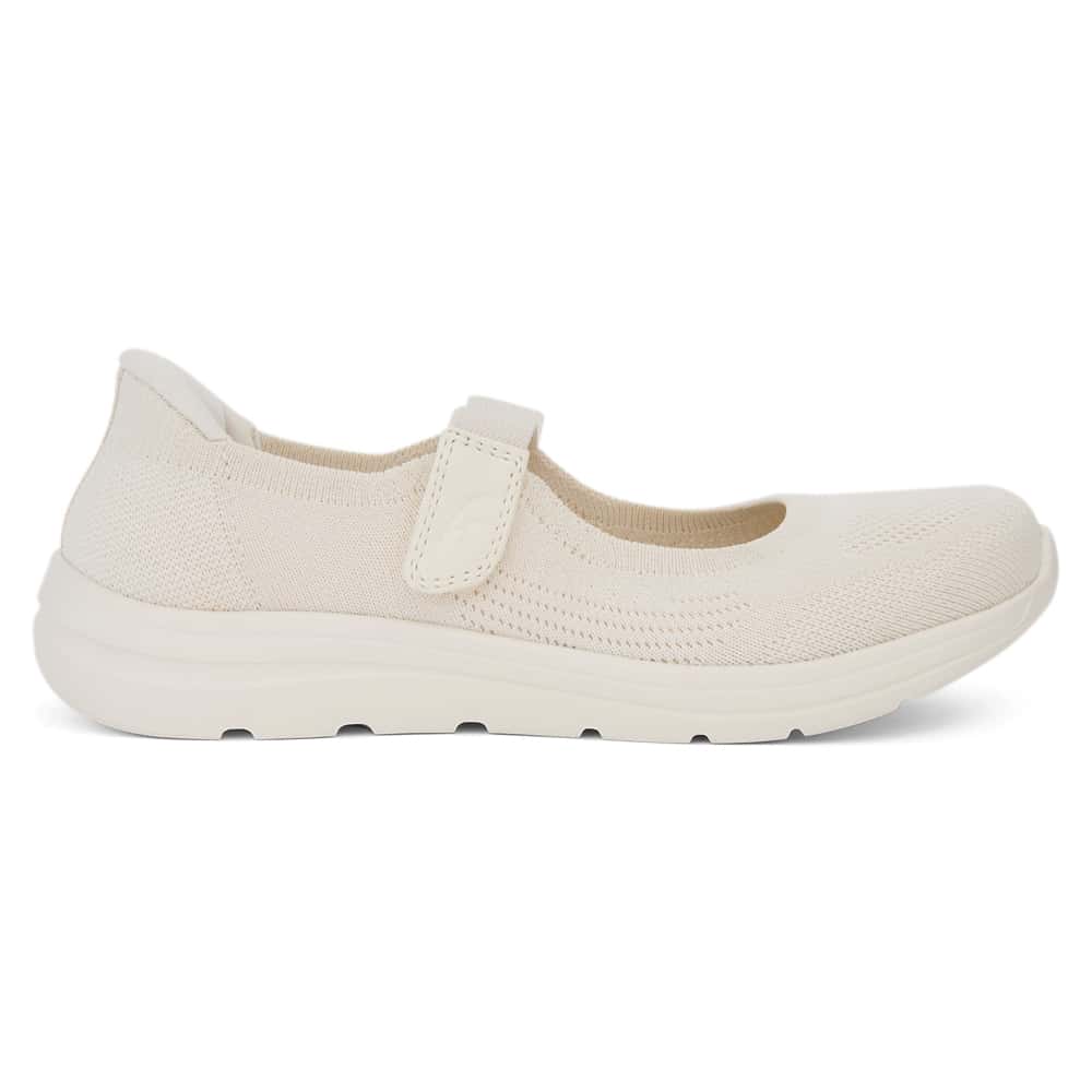 Carter Sneaker in Bone Fabric