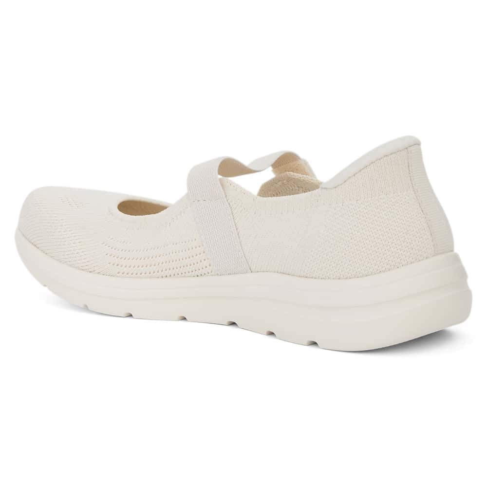 Carter Sneaker in Bone Fabric
