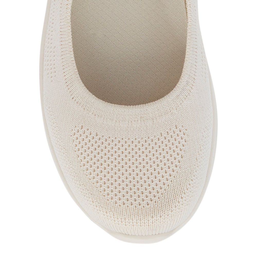Carter Sneaker in Bone Fabric