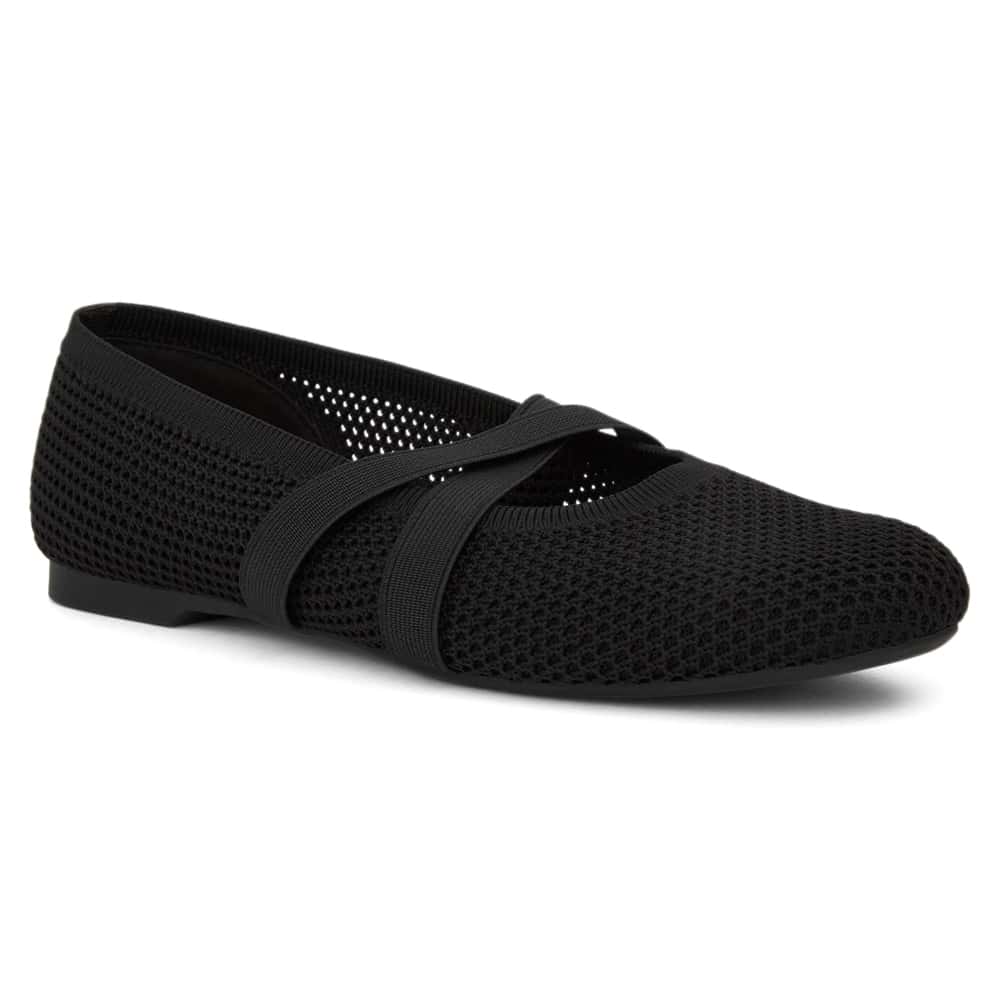 Danny Ballet Flat in Black