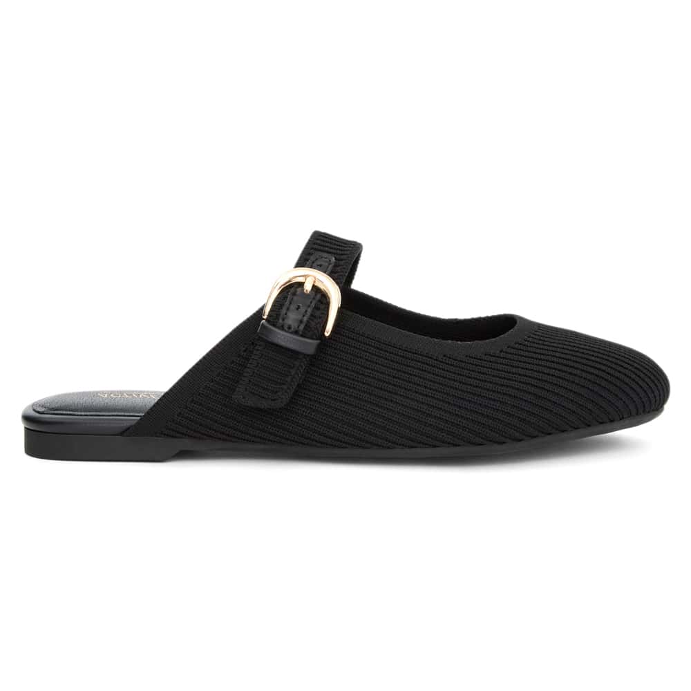 Della Ballet Flat in Black