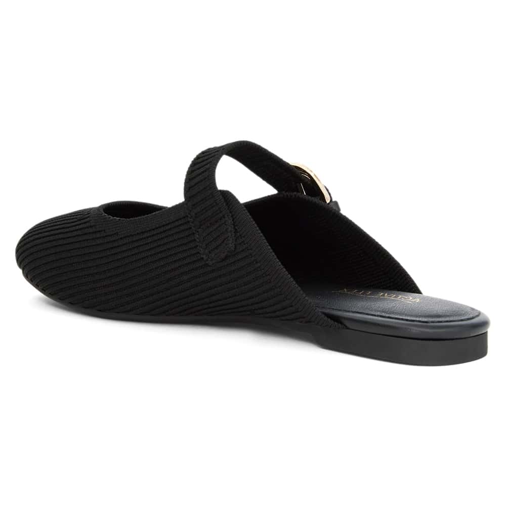 Della Ballet Flat in Black
