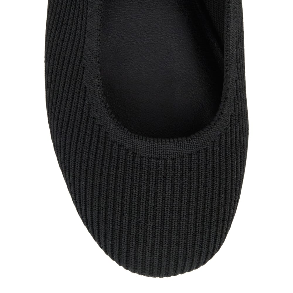 Della Ballet Flat in Black