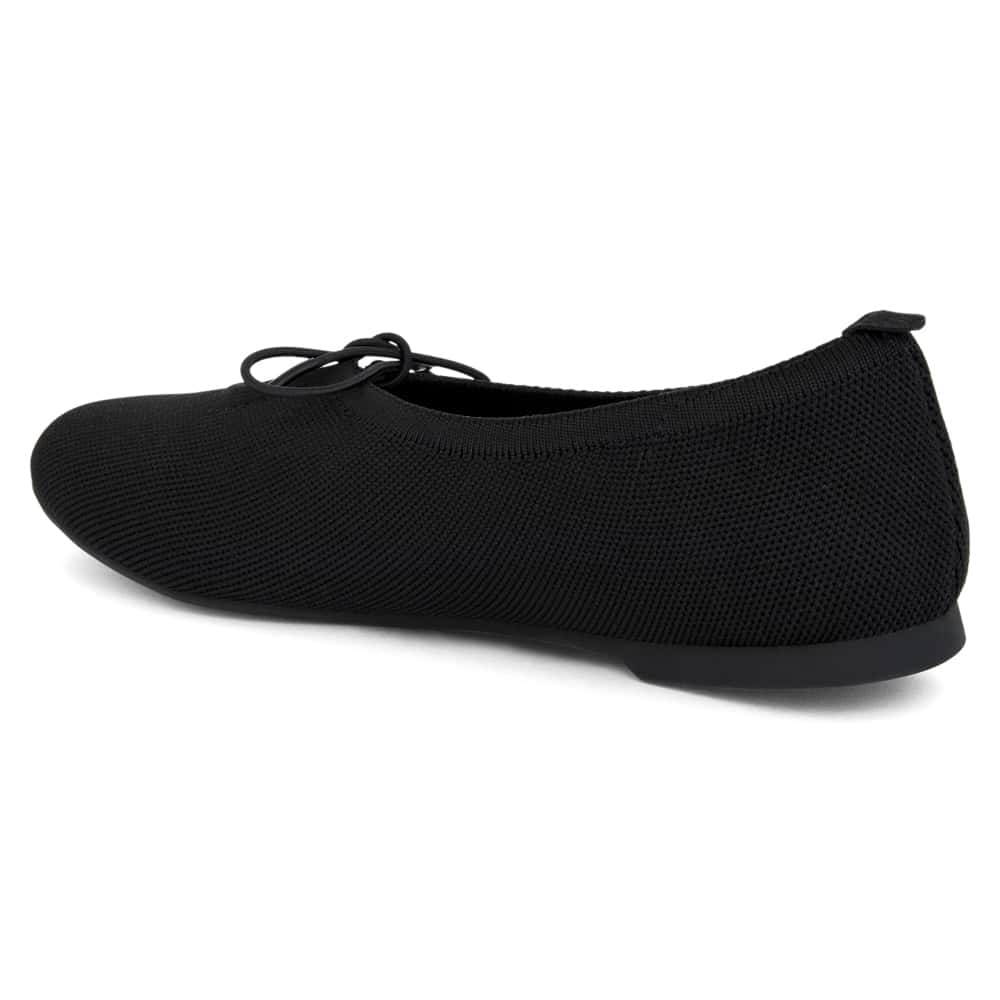Dimity Ballet Flat in Black