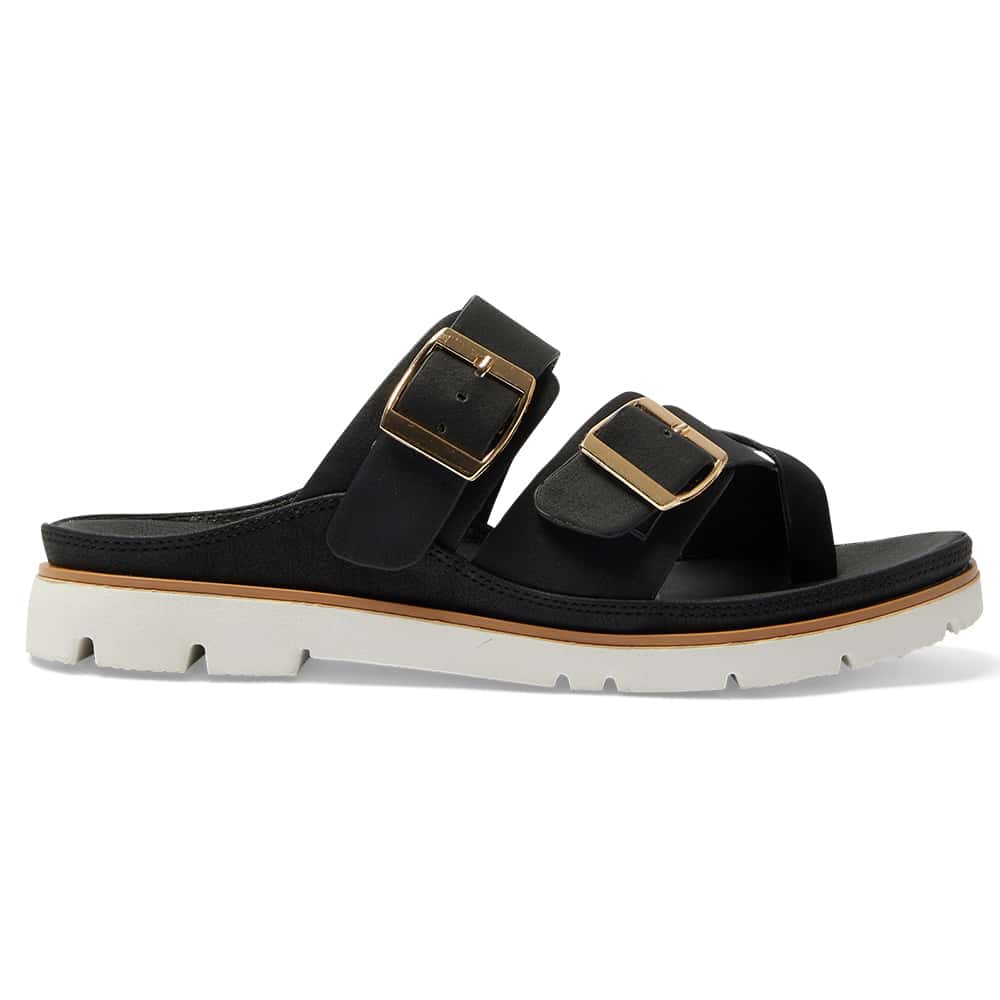 Ecuador Sandal in Black