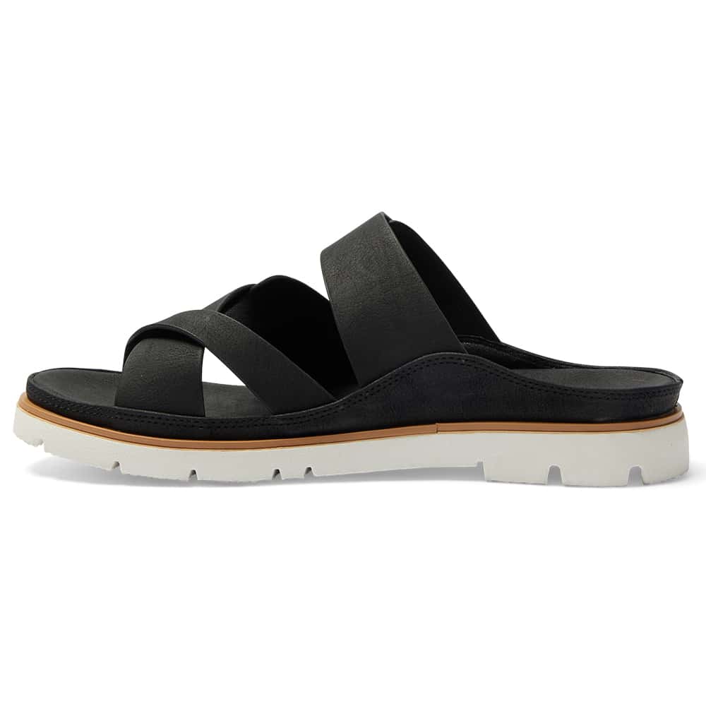Ecuador Sandal in Black