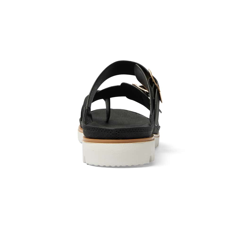 Ecuador Sandal in Black